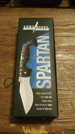  16321365586901578162938.jpg Cold steel spartan nueva sin estrenar de mi colección .. Con factura de compra 01