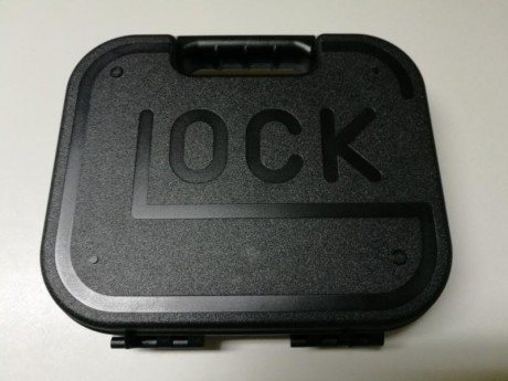 Se vende maletín caja de transporte de plástico rígido, con el interior totalmente acolchado. Permite 02