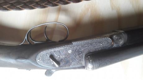 Escopeta del 12 marca colibrí expulsora. Fabricada por encargo 1200 euros. 01
