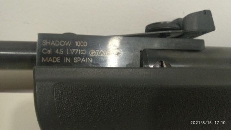 En esta ocasión, se trata de las dos Gamo Shadow que me quedan. Las pongo ambas en el mismo hilo, pues 10