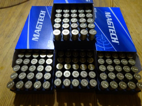 Muy buenas.

Vendidas las 200 vainas marca Magtech (CBC) del calibre .357 con un solo tiro, pasadas por 00