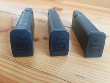 VENDIDA
Vendo pistola Glock 21 SF, calibre 45. Gen3.
La Glock 21 SF (short frame) se diferencia de la 40