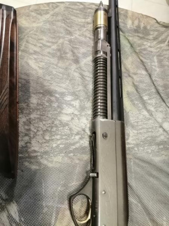 Se cambia por rifle de mi interés y similar estado y valor de nuevo que la escopeta.Se entrega con maletín 21