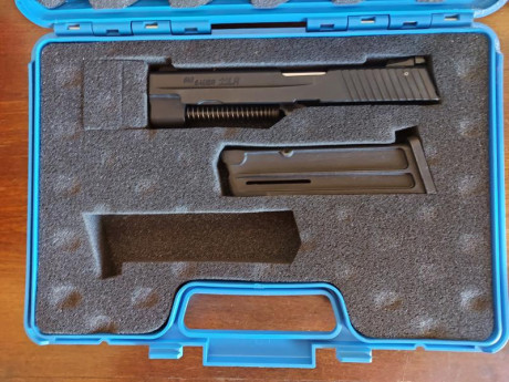 Pues eso, tal como reza el enunciado de este post, vendo esta Sig Sauer P226 S All Roud calibre 9PB mas 10