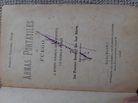 BARADO, FCO./ GENOVA, JUAN.           Barcelona, 1881. Tipografía La Academia de Evaristo Ullastres, Editor. 01