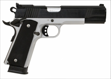 Pues eso, compro una Norinco 1911 A1 cal. 45 Sport Duotone (bicolor) en buen estado, y a un precio razonable.
Como 00