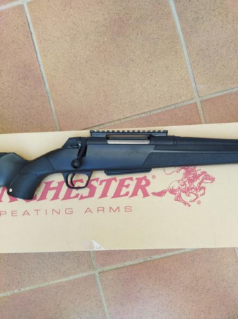 Vendo rifle de cerrojo Winchester xpr 338 win mag con rosca de fabrica m15x1.
Cañon de 61cm y cargador 11