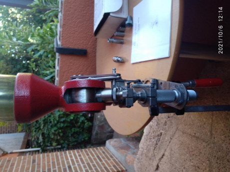 Vendido      dosificador pólvora jornady válido para prensa o para banco trae los dos sistemas con dos 01