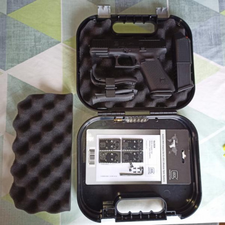 Vendo pistola Glock 45 Mos de 9mm pb. Es de última 5 generación con cañon mejorado y más preciso.
Guiada 01
