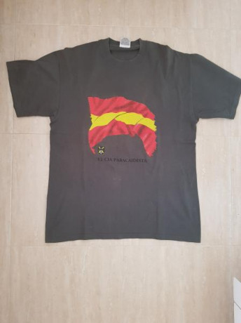 Camiseta 12 compañia paracaidista Kosovo

Esta usada pero en muy buen estado. Es para colección.

 8 euros 01