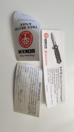 Se vende Boker Magunm en perfecto estado.
Precio, 125€ 00