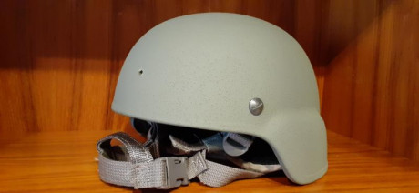Vendo casco balístico de combate ACH (Advanced Combat Helmet), fabricado de kevlar y twaron por la compañía 00