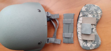 Vendo casco balístico de combate ACH (Advanced Combat Helmet), fabricado de kevlar y twaron por la compañía 21