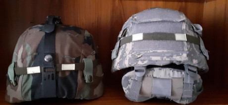 Vendo casco balístico de combate ACH (Advanced Combat Helmet), fabricado de kevlar y twaron por la compañía 20