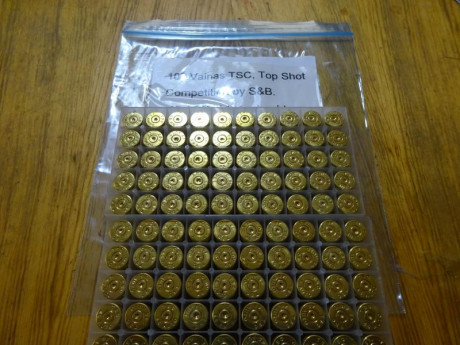 Muy buenas,

Vendido el lote de vainas del .45 ACP con 1 tiro y Tumbler compuesto por 697 piezas repartidas 02