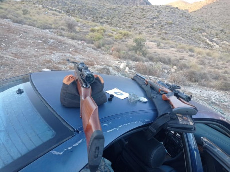 Vendo carabina Air arms en 22 cal en 16 j (actualmente en unos 18 j con arandelas de carga)Muy bonita 50