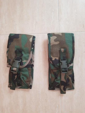 Porta cargadores camo boscoso. Nuevos. Sin uso

  25 por los dos envio certificado incluido. 01