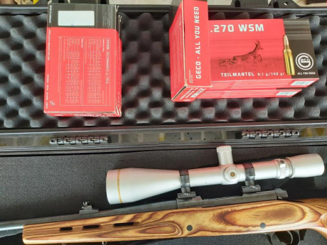 Muy buenas: 
Vendo mi ojito derecho...un rifle que solo me ha dado alegrías y nunca me ha defraudado...ni 00