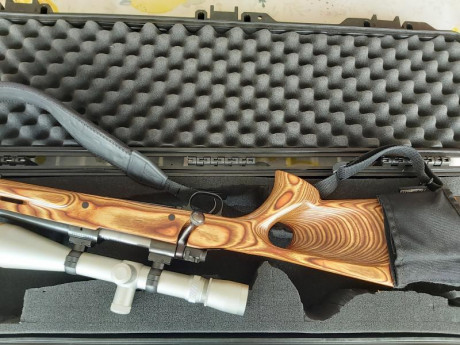 Muy buenas: 
Vendo mi ojito derecho...un rifle que solo me ha dado alegrías y nunca me ha defraudado...ni 22
