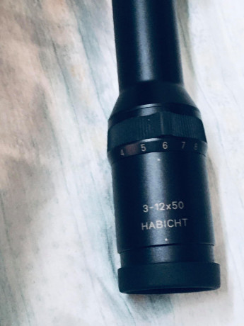 Swarovski Habicht 3-12x50, reticula A4 en venta , como se puede apreciar esta en muy buen estado, se vende 02