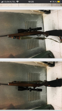 Cambiaria en Álava un rifle Santa Barbara perfecto en 7mmRM con bases y monturas originales Apel lleva 00