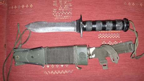 Un compañero vende un cuchillo Jungle Kin II de la época de Aitor no Pielcu no me ha dicho los años que 01