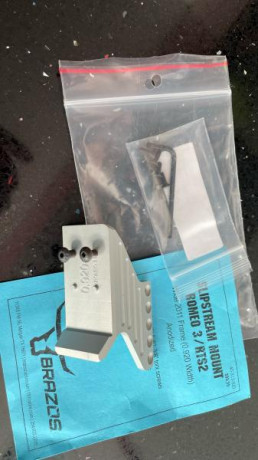 Hola, pues lo que dice el anuncio vendo una montura para C-More RTS2, la compre en una web de USA hace 01