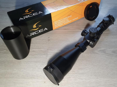 Vendo Visor Arcea 10-40x60 tubo de Ø30mm, con retícula Mil Dot y ajuste lateral del paralaje.
Es el más 00