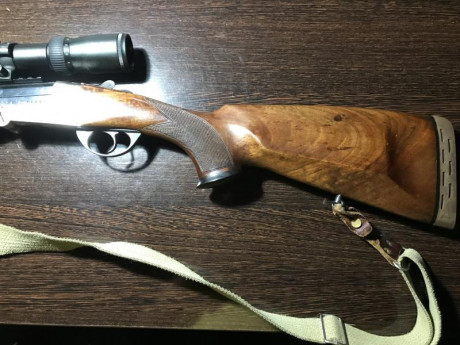 Se vende monotiro Polarm Effebi, en calibre 6,5 x 57R, con grabados de caza.
Cañon con rosca homologada.
Monta 01