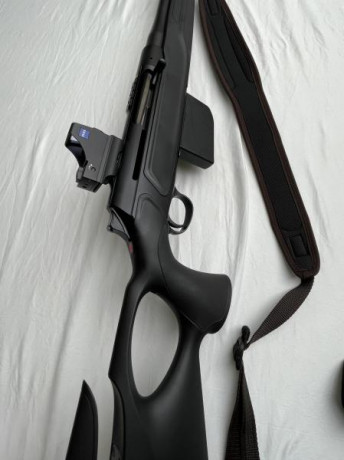 Rifle Sauer 303 Synchro XT ULTRA Cal.338 WM 
( gatillo magic black de 900gr, cerrojo anodizado en negro, 02