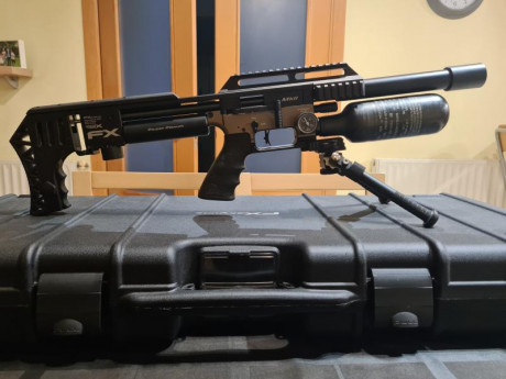 VENDIDA, UN SALUDO A TODOS. Vendo esta fx impact compact pp en calibre 5,5.
La carabina presenta un aspecto 00