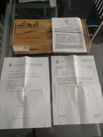 Con documentación del BOPE y caja original, se puede probar en Tarragona. 350€ , no negociables, envio 00