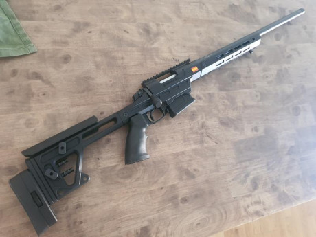 Bergara BMP del 6,5  Creedmore. 
Disparador Timney. Rail 20 M.O.A.
990 €
Arma casi a estrenar. 

EL arma 00