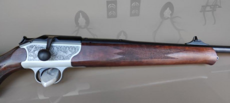 Rifle blaser R93 luxus en calibre 30.06 en perfecto estado como puede apreciarse en las imágenes.
Preguntar 00