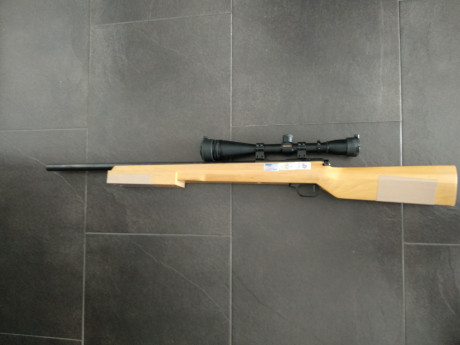 Es la Walther kk UIT Match, pero preparada para BR-50 pesado y F-class R ,  lleva una culata especial 02