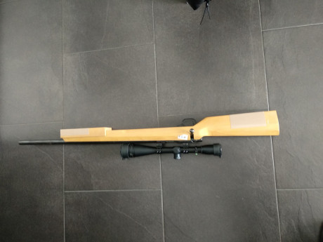 Es la Walther kk UIT Match, pero preparada para BR-50 pesado y F-class R ,  lleva una culata especial 01