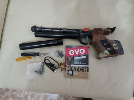 :homer: Vendo Steyr Evo-e del año 2018, en perfecto estado, incluye gatillo Lotes y el original, con sus 11