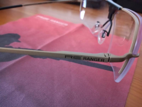 Vendo gafas de tiro y caza protectoras de la conocida marca Randolph. Son el modelo Ranger Edge con la 02