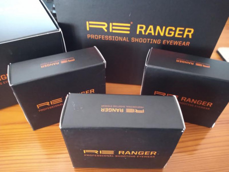 Vendo gafas de tiro y caza protectoras de la conocida marca Randolph. Son el modelo Ranger Edge con la 01
