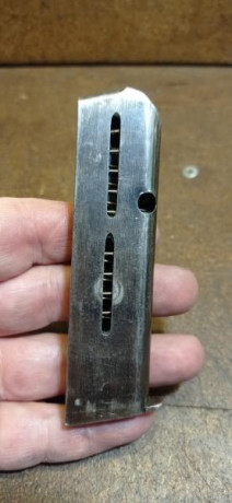  Vendido argador de pistola "Ibarresa" del
Cal 7,65. 
35€ más porte.
Y otro de pistola también, 92
