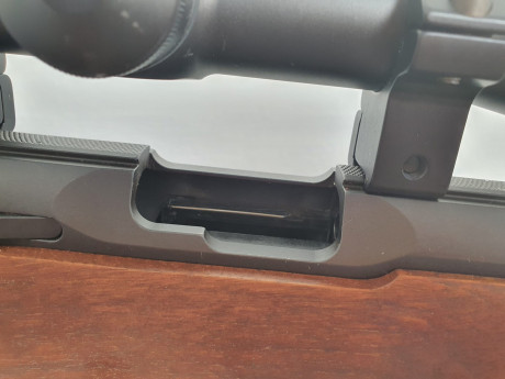 Vendo sako quad  con culata de madera y gatillo al pelo ,prácticamente nueva como se ve en las fotos, 01