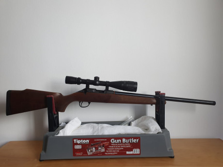 Vendo sako quad  con culata de madera y gatillo al pelo ,prácticamente nueva como se ve en las fotos, 00