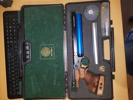 ]Vendo STEYR LP 50 DE Abril.2019 al precio de 1.275 euros. Gastos envio por cuenta del interesado.
El 01