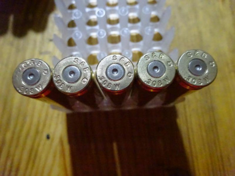Muy buenas.

Vendidas las 105 vainas del calibre .308W marca Sellier&Bellot con 1 tiro y pulidas en 02