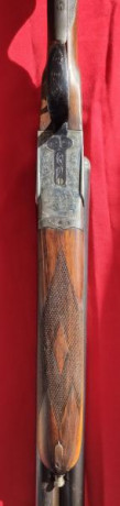 Ugartechea modelo 75EX calibre 16, en muy buen estado, maderas al aceite, 36 centímetros desde culata 00