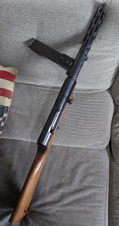 Vendo MP28 de un veterano de la Guerra Civil y de la Division Azul. Este arma apareció en una bodega en 12