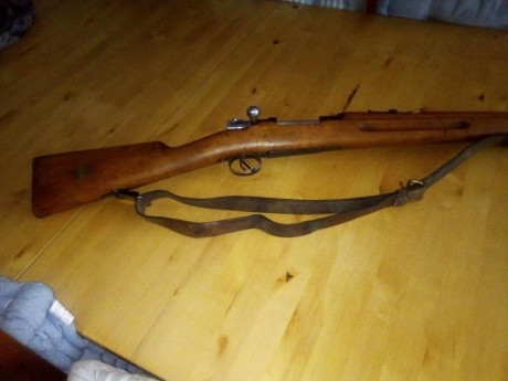vendo mauser sueco largo, calibre 6.5x55 año de fabricacion 1900, fabricado en la mauserobendorf, los 02