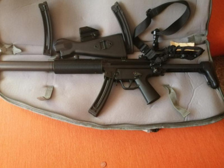 Busco alguna Mp5 a poder ser la de culata plegable la modelo Hk SD6 de Walter, si  alguien tiene alguna 91