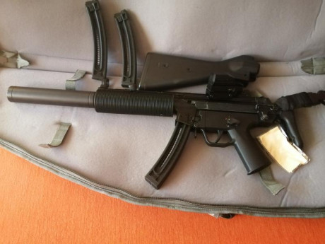 Busco alguna Mp5 a poder ser la de culata plegable la modelo Hk SD6 de Walter, si  alguien tiene alguna 90