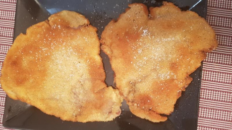 Hoy para comer acelgas hervidas y chuletón de vaca gallega vieja con seis semanas de maduración en cámara 140